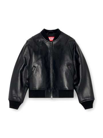 Diesel Bomber oversize in pelle L-Ilan