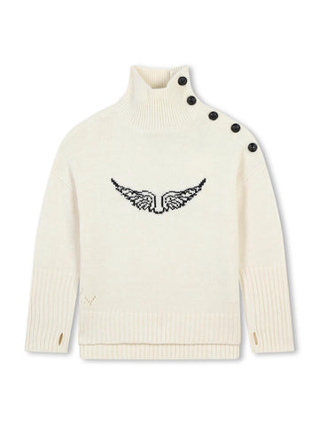 Zadig & Voltaire Kids Maglione con bottoni