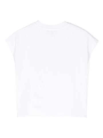 DKNY Kids T-shirt smanicata con logo