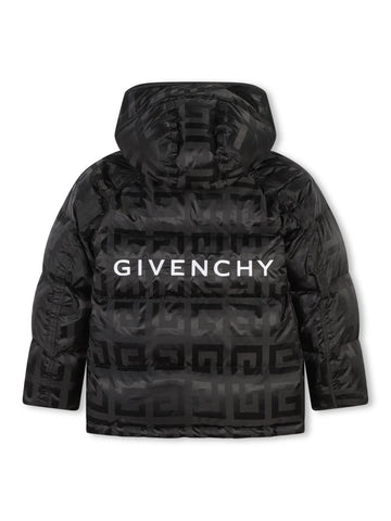 Givenchy Kids Piumino con logo allover