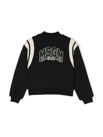 MSGM Kids Bomber in felpa