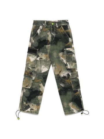 Barrow Kids Pantalone cargo camouflage