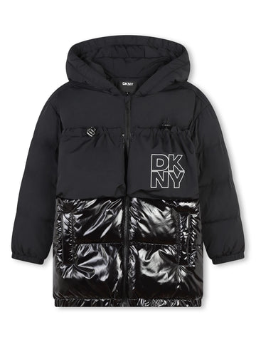 DKNY Kids Piumino imbottito con logo