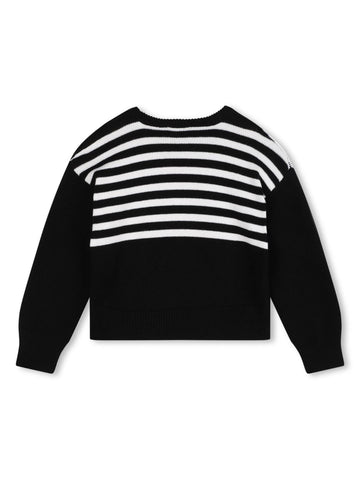 Givenchy Kids Maglia a righe con logo