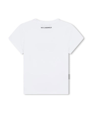 Karl Lagerfeld Kids T-shirt con stampa