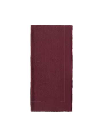 Elisabetta Franchi Pashmina quadrata con lettering 140 x 140 cm