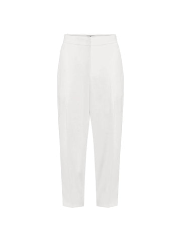 Elisabetta Franchi Pantalone crop con pinces