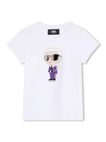 Karl Lagerfeld Kids T-shirt con stampa