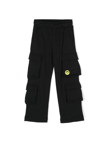 Barrow Kids Pantalone cargo in felpa