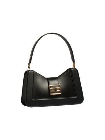 Elisabetta Franchi Borsa hobo con logo