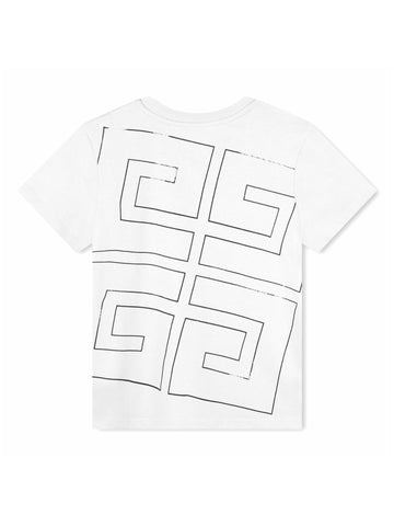 Givenchy Kids T-shirt con maxi logo 4D