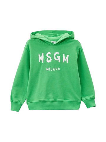 MSGM Felpa basic con logo