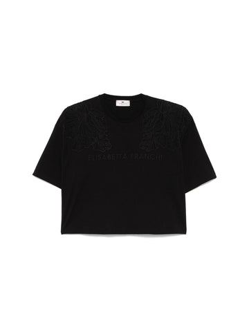 Elisabetta Franchi T-shirt con ricamo