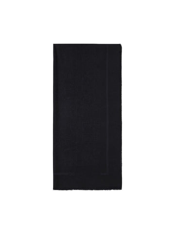 Elisabetta Franchi Pashmina quadrata con lettering 140 x 140 cm