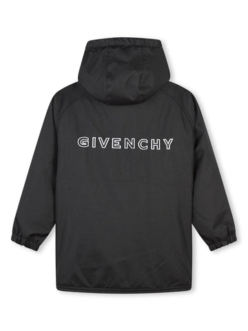 Givenchy Kids Parka tecnico con logo