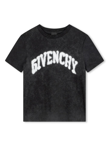 Givenchy Kids T-shirt slavata con stampa