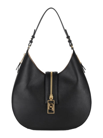 Elisabetta Franchi Borsa hobo grande in ecopelle