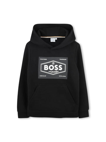 Boss Felpa con cappuccio e stampa