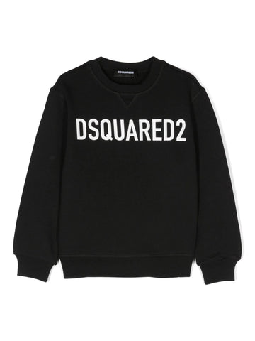 Dsquared Kids Felpa basic con logo