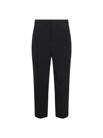 Elisabetta Franchi Pantalone crop con pinces