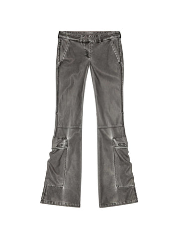 Diesel Pantalone cargo a zampa P-Ower-P1