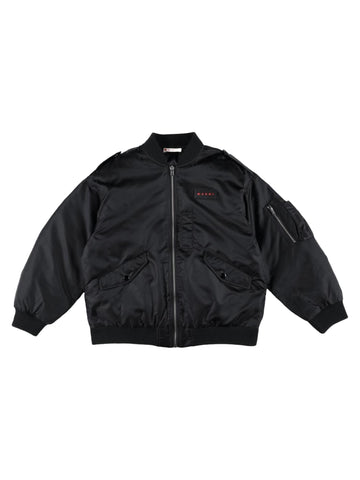 Marni Kids Bomber in raso