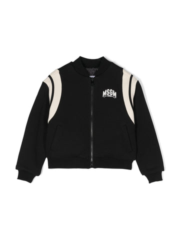 MSGM Kids Bomber in felpa