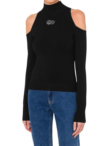 Moschino Jeans Maglia con spalle cut-out