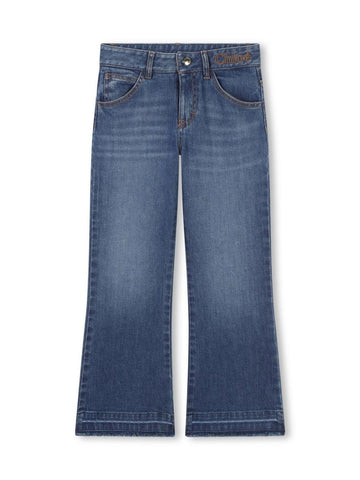 Chloè Kids Jeans wide leg